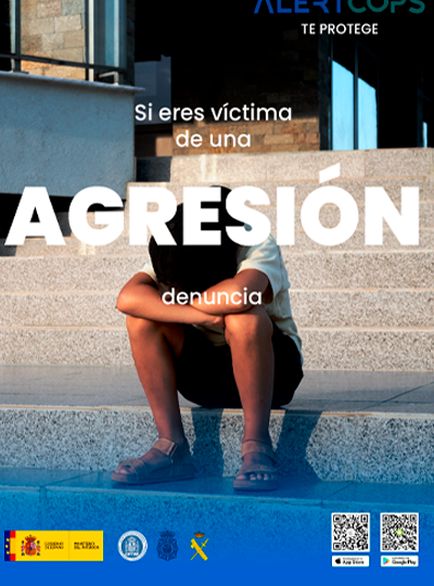 Cartel agresión