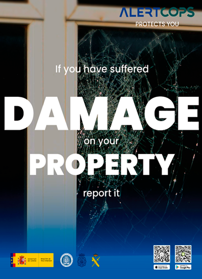 Property damage poster