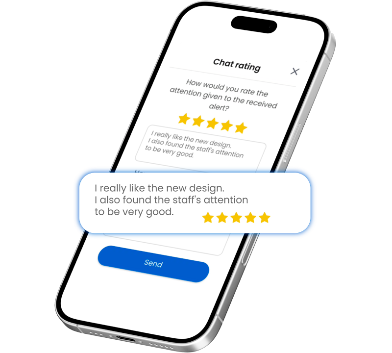 Chat rating image